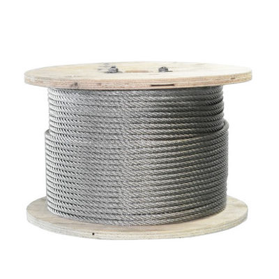 Giá tốt. Cáp thép mạ kẽm không gỉ 8X19s dùng cho thang máy, thích hợp cho các ứng dụng khác trực tuyến