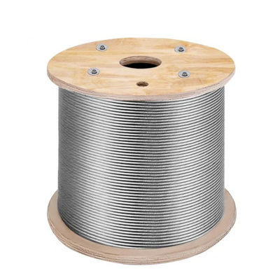 Giá tốt. Thép lạnh 6 * 19 FC Sợi dây thép không thép và thép kẽm với loại thép không gỉ trực tuyến