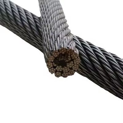 Giá tốt. Cáp thép mạ kẽm 19X7 không xoay dùng cho cần cẩu nâng hạ cảng và các dịch vụ gia công khác trực tuyến