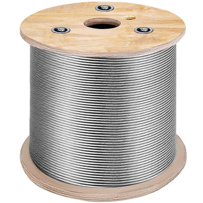Giá tốt. Cáp thép mạ kẽm 8mm 10mm 12mm 8*19s 8X19s Sfc Cáp điều tốc thang máy trực tuyến