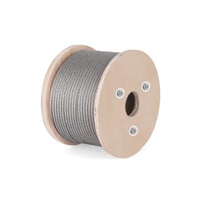 Giá tốt. Si Nội dung % 1.0 AISI304 AISI316 7x19 dây cáp thép Cáp không gỉ 2mm đến 12mm Ss304 Ss316 Sợi dây thép không gỉ biển trực tuyến