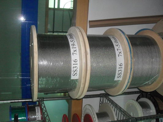 Giá tốt. 2.000 m/cái Cáp Máy Bay Mạ Kẽm Nhúng Nóng MIL-DTL-83420 Cáp Thép 2000N/MM2 6x19FC Dây Cáp Thép Tiêu Chuẩn AiSi trực tuyến