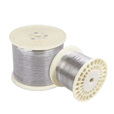 Giá tốt. 7x7 Inox Cable SS304 SS316 Steel Cable Rope tùy chỉnh Kích thước SS Cable 7 * 7 Stainless Steel Wire Rope trực tuyến