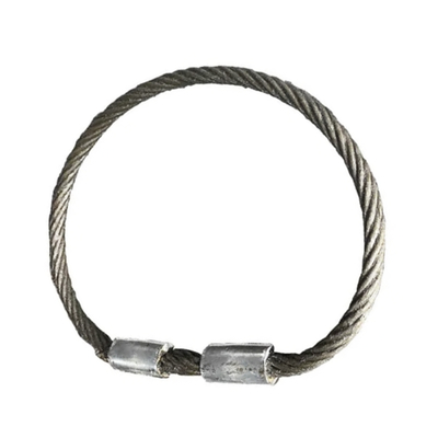 Giá tốt. Galvanized Steel Wire Rope Lifting Sling Hand Rigging Slings With Thimble for Crane trực tuyến