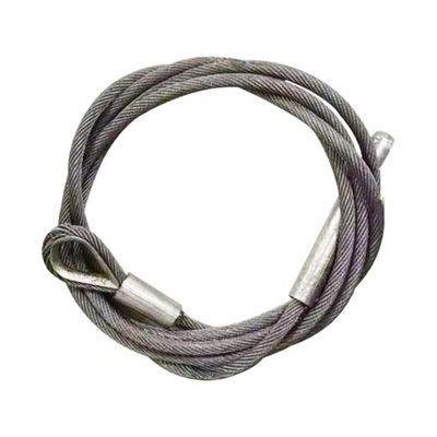 Giá tốt. 6X36WS-IWRC Core GSWR Galvanized Steel Wire Rope Lifting Sling with Thimble on Both Ends trực tuyến