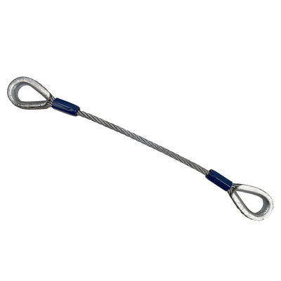 Giá tốt. Sling dây thép galvanized dây thừng với vòng cuối trực tuyến