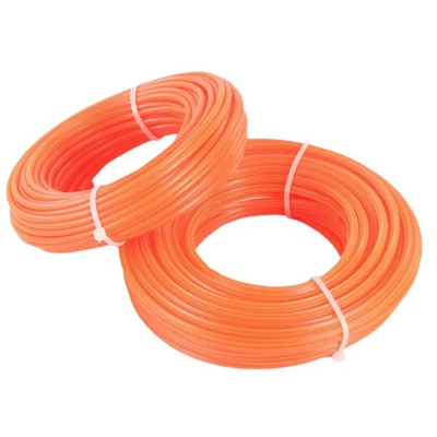 Giá tốt. Dây cước cắt cỏ Square Round Star Twist 15m 50m 100m, đường kính 2.4mm, phụ tùng máy cắt cỏ trực tuyến