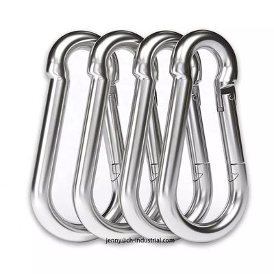 Giá tốt. 400lbs Load Capacity Keychain Carabiner Clip Stainless Steel AISI304/316 Finish ZINC trực tuyến