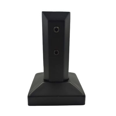 Giá tốt. Glass Spigot Clip Precision Investment Casting Glass Clamp in Matt Black với lớp phủ trực tuyến