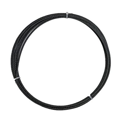 Giá tốt. Cranes 7x7 1/8' AISI316 Black Oxide Stainless Steel Wire Rope Cable cho máy bay trực tuyến
