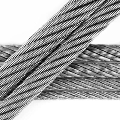 Giá tốt. Cáp thép mạ kẽm 6*24 7FC 20mm dùng cho nghề cá kéo, bề mặt nhúng nóng, không hợp kim trực tuyến