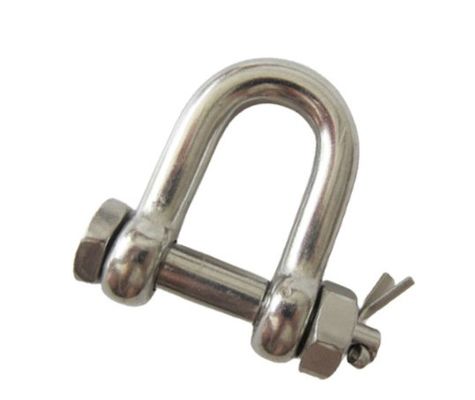 Giá tốt. Polished Finish OEM 304 316 Stainless Steel Us Bolt Type Chain Shackle D Shackle trực tuyến