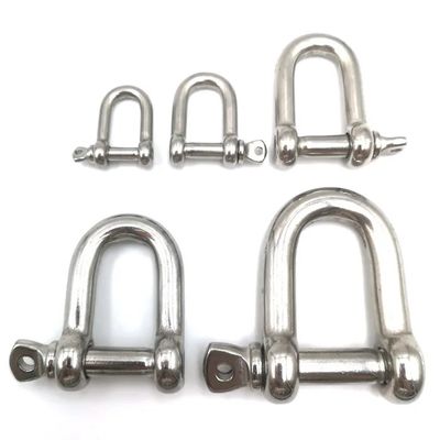 Giá tốt. Stainless Steel Screw Pin D Shackles trực tuyến