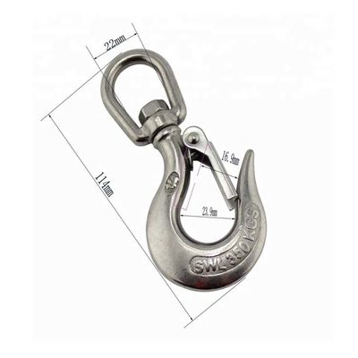 Giá tốt. 316 Thép không gỉ Hook thang máy quay mắt cho nhu cầu xử lý nước biển hạng nặng trực tuyến