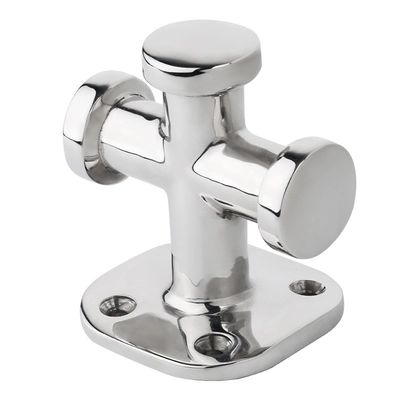 Giá tốt. Cọc bích chữ thập bằng thép không gỉ AISI316 được đánh bóng gương, phụ kiện hàng hải cho tàu thuyền trực tuyến