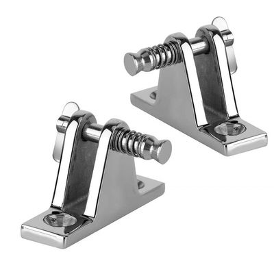 Giá tốt. 316 Stainless Steel Bimini Top Deck Hinge Marine Hardware cho vỏ phụ kiện thuyền trực tuyến