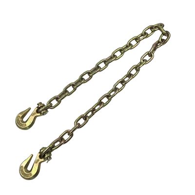 Giá tốt. Galvanized G70 Binder Steel Link Chain Forged Clevis Grab Hooks 20Mn2 Metal Link Chain trực tuyến