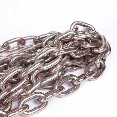 Giá tốt. Phần cứng xích thép liên kết hàn vận chuyển mạ kẽm cấp 70, giới hạn tải trọng làm việc 2 tấn trực tuyến