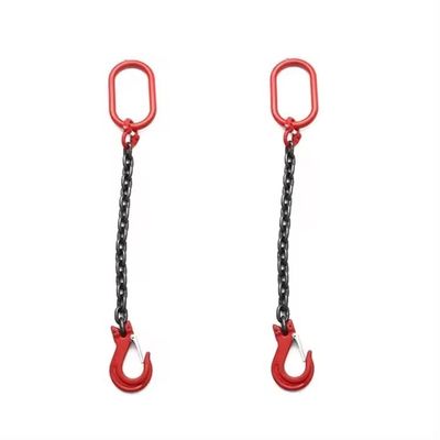 Giá tốt. Mức độ 80 Điều chỉnh G80 6mm Xích dây chuyền chân duy nhất Sling để nâng đường kính 8mm trực tuyến