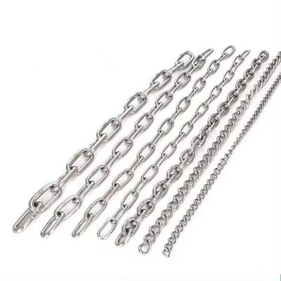 Giá tốt. Long Service Life Customized DIN763 766 304 316 Stainless Steel Link Chain for Lifting trực tuyến