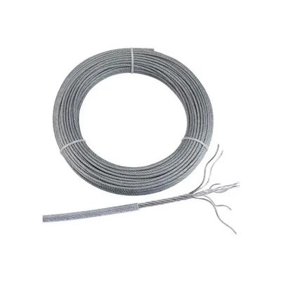 Giá tốt. Nếp nhăn 5mm 48mm Cáp thép kẽm 6x36 WS IWRC thép Core Ground Wire Crane Wire Rope trực tuyến