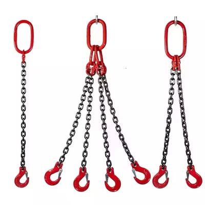 Giá tốt. 48kN Test Load G80 2 Legs Chain Sling for Durable and Versatile Lifting Needs trực tuyến