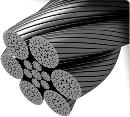 Giá tốt. Xoắn dây cáp thép kẽm 6xK36WS IWRC 32mm cho các ứng dụng nâng hạng nặng trực tuyến