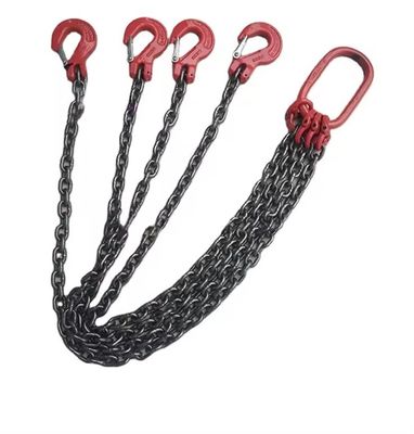Giá tốt. 2t Working Load Limit G80 Steel Heavy Duty Industrial Lifting Chain with J/C Type Hook trực tuyến