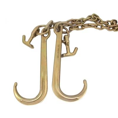 Giá tốt. G70 Lifting Truck Winch Cable V Hooks Forged Towing Chains with Welded Chain Structure trực tuyến