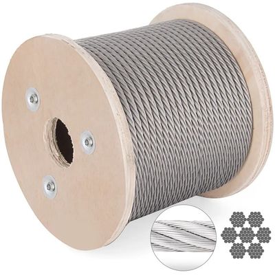 Giá tốt. AISI 304 thép không gỉ dây thừng 7x19 cho Cable Railing 1/8 