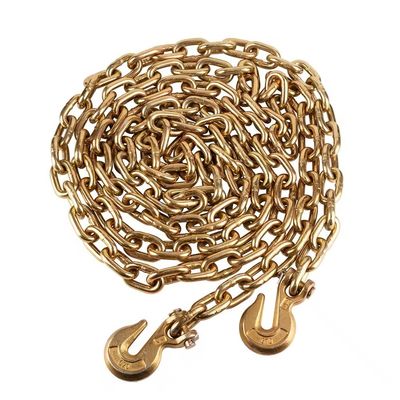 Giá tốt. Xích nâng bằng thép G70 1/2''x 20' tiêu chuẩn, tải trọng thử nghiệm 48kN cho nhu cầu cố định tải trực tuyến