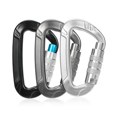 Giá tốt. Ngành công nghiệp nặng 12kN nhôm Snap Hook cho Hammock khóa Carabiner trèo clip trực tuyến