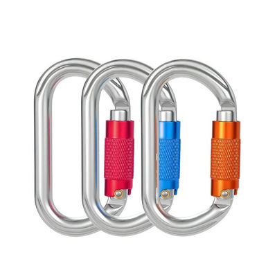 Giá tốt. Móc khóa leo núi tròn ngoài trời với Carabiner nhôm có logo và màu sắc tùy chỉnh trực tuyến