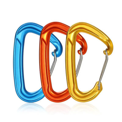 Giá tốt. 22KN Aluminium Carabiner cho móc hoạt động ngoài trời và kẹp võng trong ngành công nghiệp nặng trực tuyến