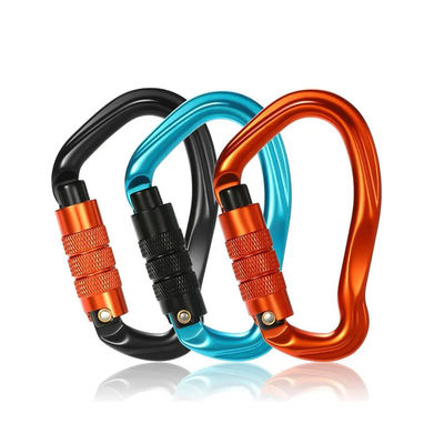 Giá tốt. Móc khóa carabiner khóa bằng nhôm mạ kẽm với lớp hoàn thiện mạ kẽm trực tuyến