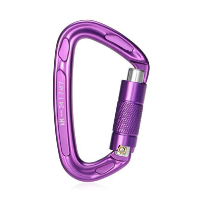 Giá tốt. 24KN Heavy Duty tự động khóa leo thang Carabiner clip Twist khóa cho thể thao phiêu lưu trực tuyến