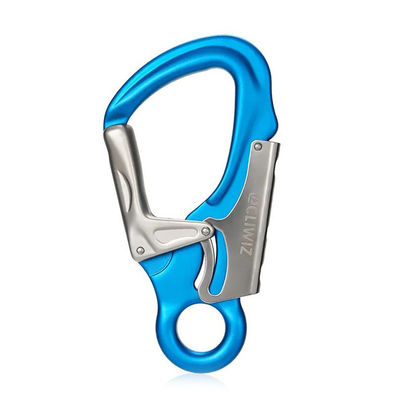 Giá tốt. 35KN nhôm Carabiner an toàn móc clip cho hạng nặng leo núi quay trực tuyến