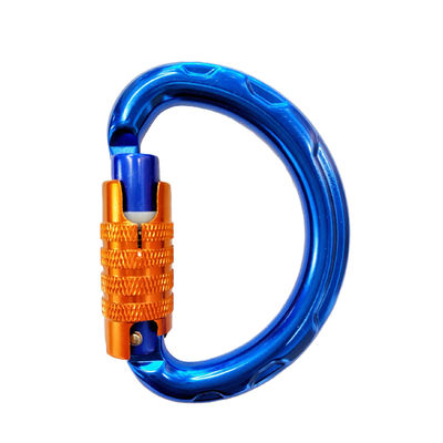 Giá tốt. Tùy chỉnh D hình khóa Carabiner nhôm leo trèo Snap Hook cho các hoạt động ngoài trời trực tuyến