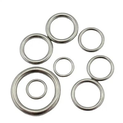Giá tốt. 2.5*7.5mm 316/304 Stainless Steel Mini Marine Strap Welded Round O Ring trực tuyến