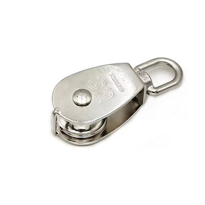 Giá tốt. AISI316 Pulley Block Wire Rope Fittings Swivel Eye Pulley Block Single Sheave Rigging Hardware trực tuyến