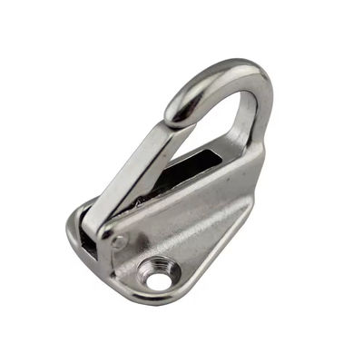 Giá tốt. Marine Fender Bracket Stainless Steel Spring Locked Fender Hook Snap Fending Hook Attach Rope Boat Sail Tug trực tuyến