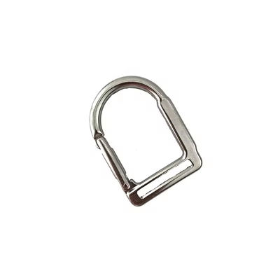 Giá tốt. Đỏ trắng khóa Carabiner leo thang Stainless Steel Snap Hook trực tuyến