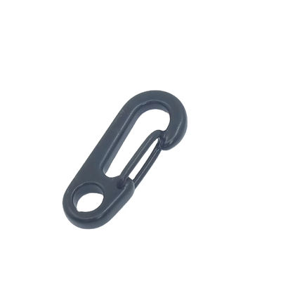 Giá tốt. Đen Mini Carabiner Keychain Key Ring Clip Snap Hook EDC Hardware trực tuyến