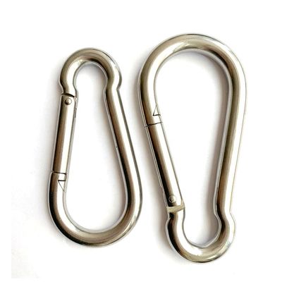 Giá tốt. Công nghệ xử lý điện phân Móc khóa lò xo carabiner thép không gỉ DIN5299C trực tuyến