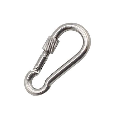 Móc khóa nhanh lò xo bằng thép không gỉ có thể tùy chỉnh với khóa vít cho công nghiệp