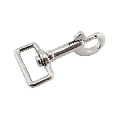 Giá tốt. Polished Square Swivel Eye Bolt Snap Hook For Distribution Rigging Hardware trực tuyến