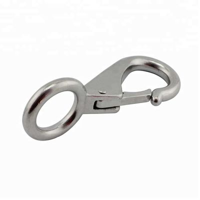 Giá tốt. Stainless Steel 316 Mini Rigid Swivel Eye Snap Hook For Marine Quick Linking Requirements trực tuyến