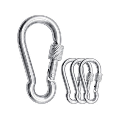 Giá tốt. Xét bóng kết thúc thép không gỉ Carabiner mùa xuân Snap Hook với Eyelet và vít trực tuyến