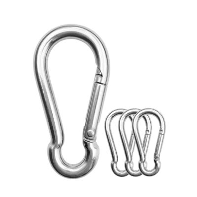 Giá tốt. Xét bóng kết thúc thép không gỉ Carabiner Snap Spring Hook Clip với OEM chấp nhận trực tuyến