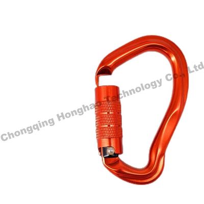 Giá tốt. Đồng nhôm Carabiner hình dạng độc đáo khóa tự động 23KN cho cuộc phiêu lưu leo núi ngoài trời trực tuyến